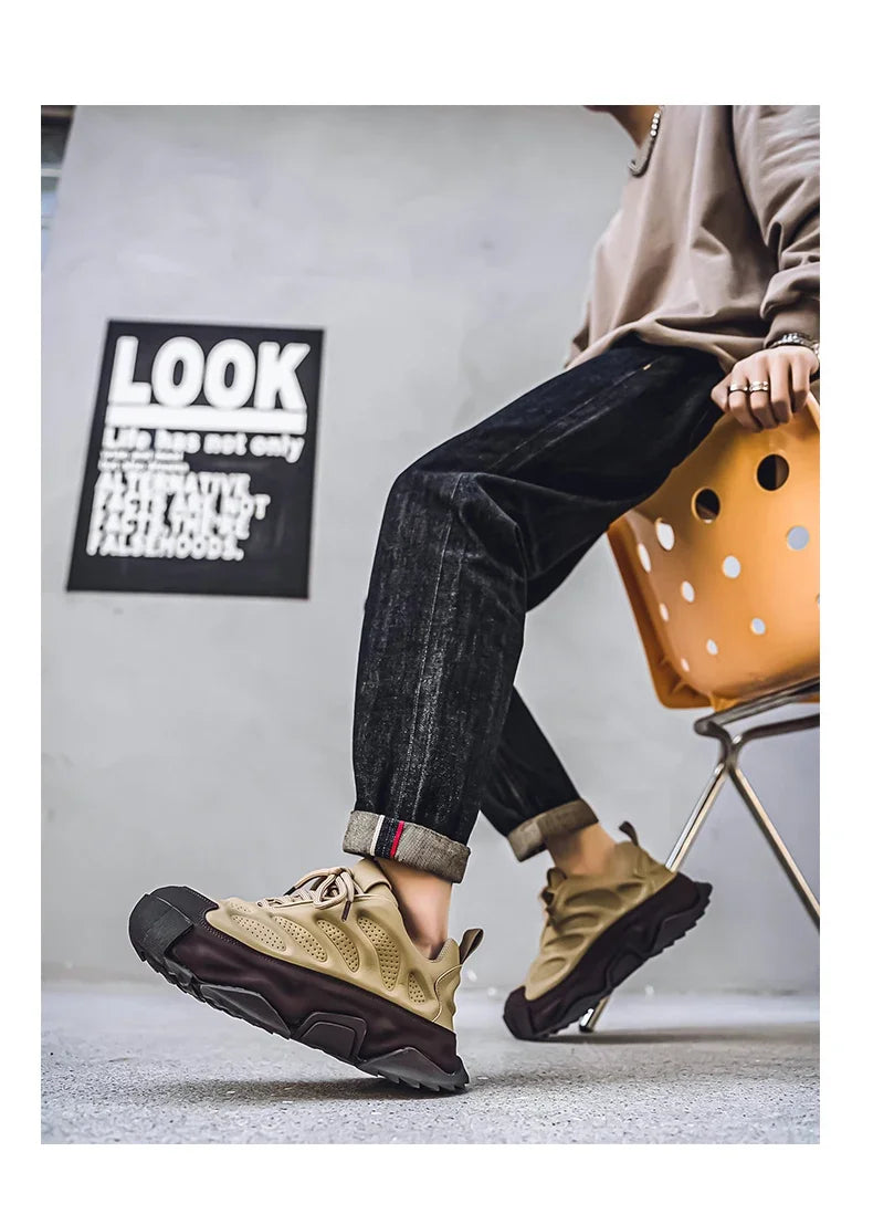 CYYTL Men Sneakers Platform Outdoor Shoes Casual Tennis Fashion Running Sports Hiking Designer Luxury Skateboard Leather Loafers