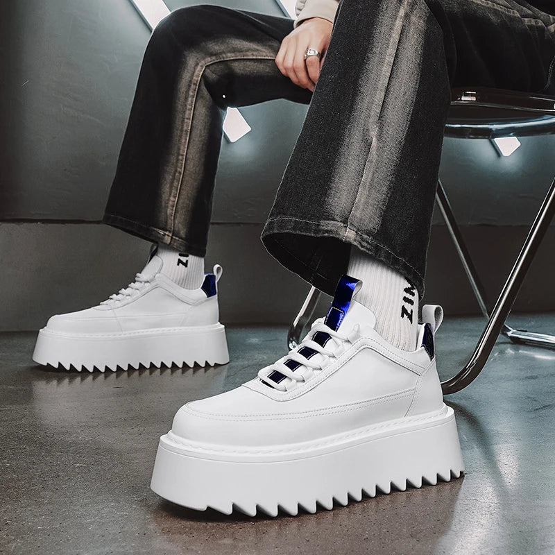 Fashion Classics Chunky Skateboard Zapatillas Hombre Mens Tennis Thick Sole Male Sneakers Outdoor Anti Slip Casual Shoes for Men
