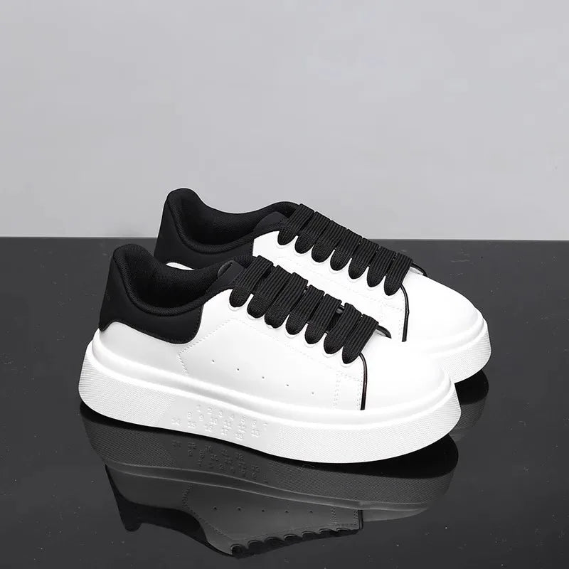 Fashion Men Skateboarding shoes Casual Sport Shoes Platform Sneakers Outdoor Breathable White Running Shoes Women Tennis Shoes