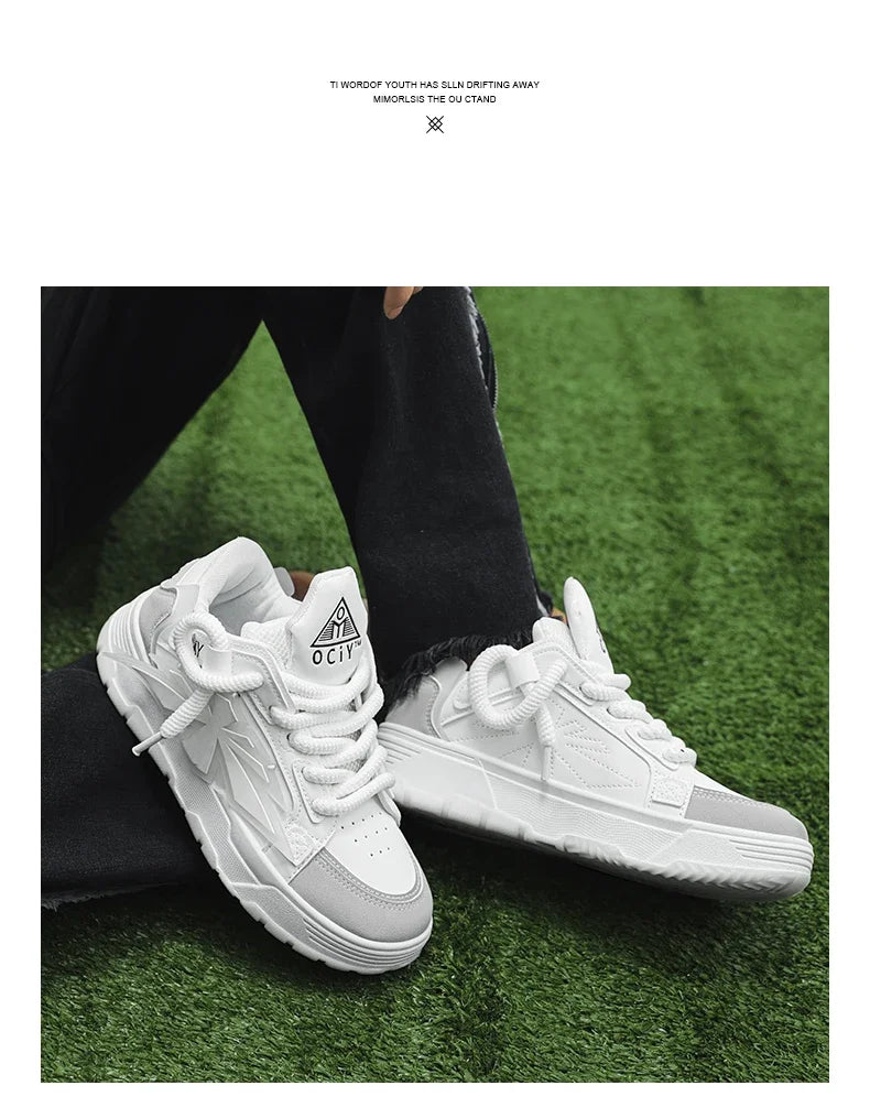 Mens Shoes Casual Sneakers Summer Outdoor Sports Running Platform Fashion Designer Luxury Skateboard Leather Ankle Tennis