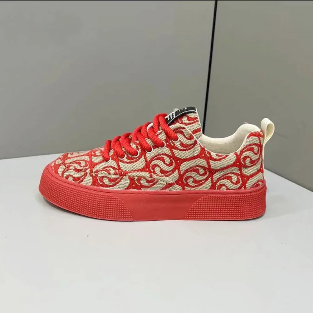 Men's Shoes Spring New Versatile Canvas Shoes Low Cut Casual Board Shoes Design Sense Sports Shoe Sneakers Men Zapatos Casuales