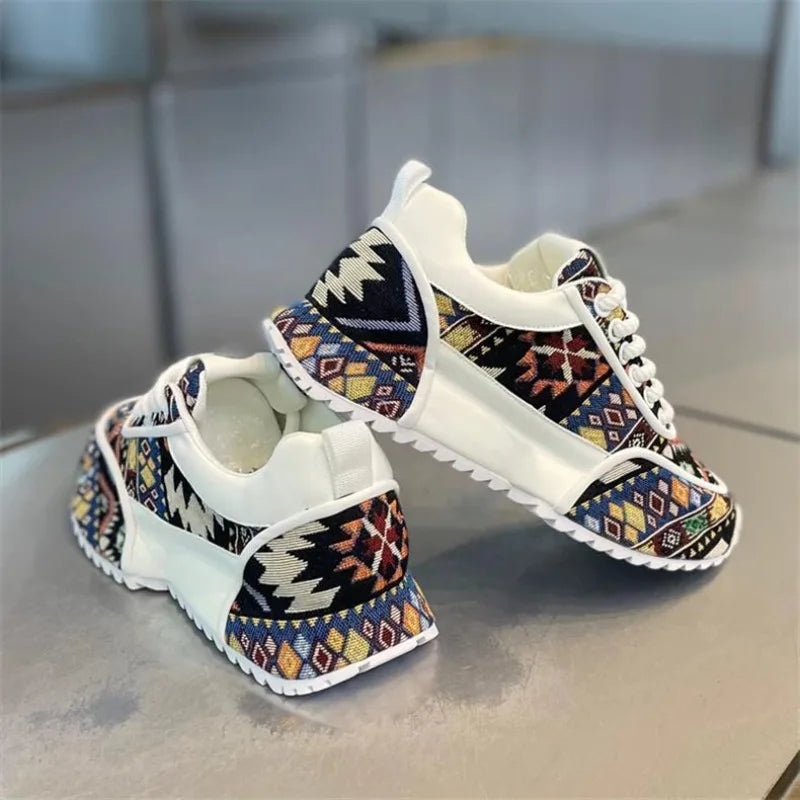 Designer Big Size 39-48 Men Chunky Sneakers Flats Board Shoes 2025 Spring New Microfiber Leather Casual Shoes Increased Internal