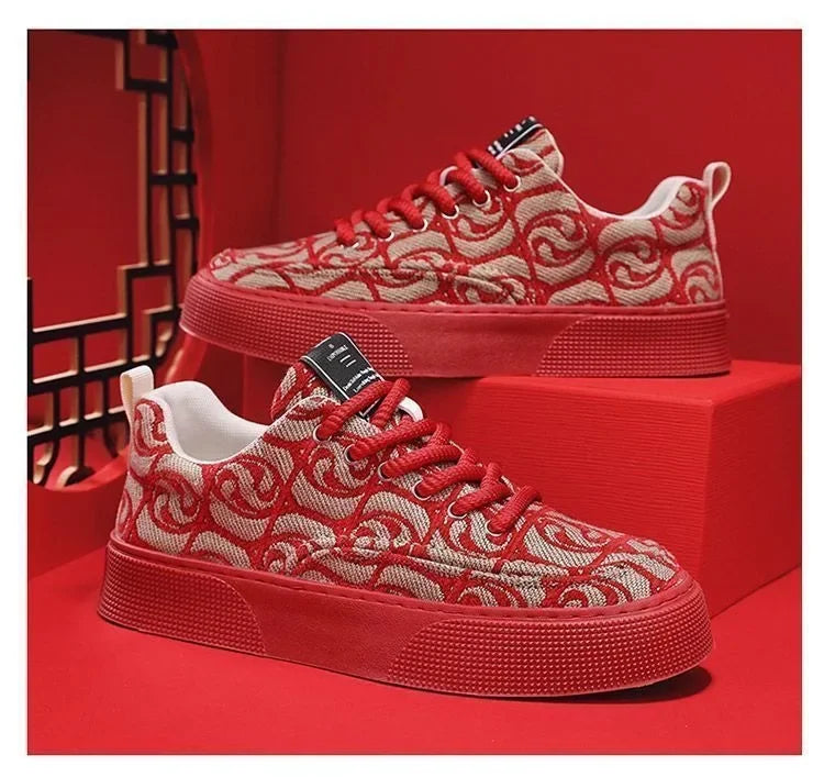 2025 Summer Men's Shoes New Breathable Canvas Shoes Men's Trend Versatile Sports Shoes Casual Shoes Board Shoes Trendy Shoes
