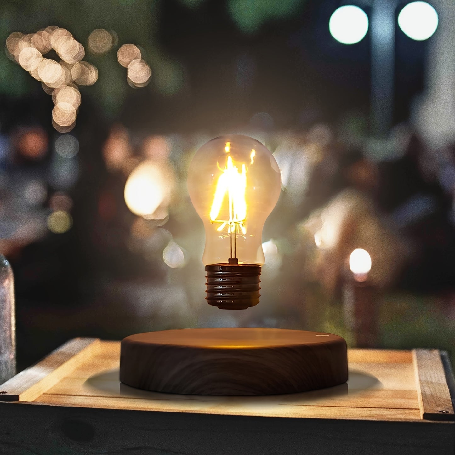 Levitating LED Desk Lamp - Add A Touch Of Magic To Your Home Decor!