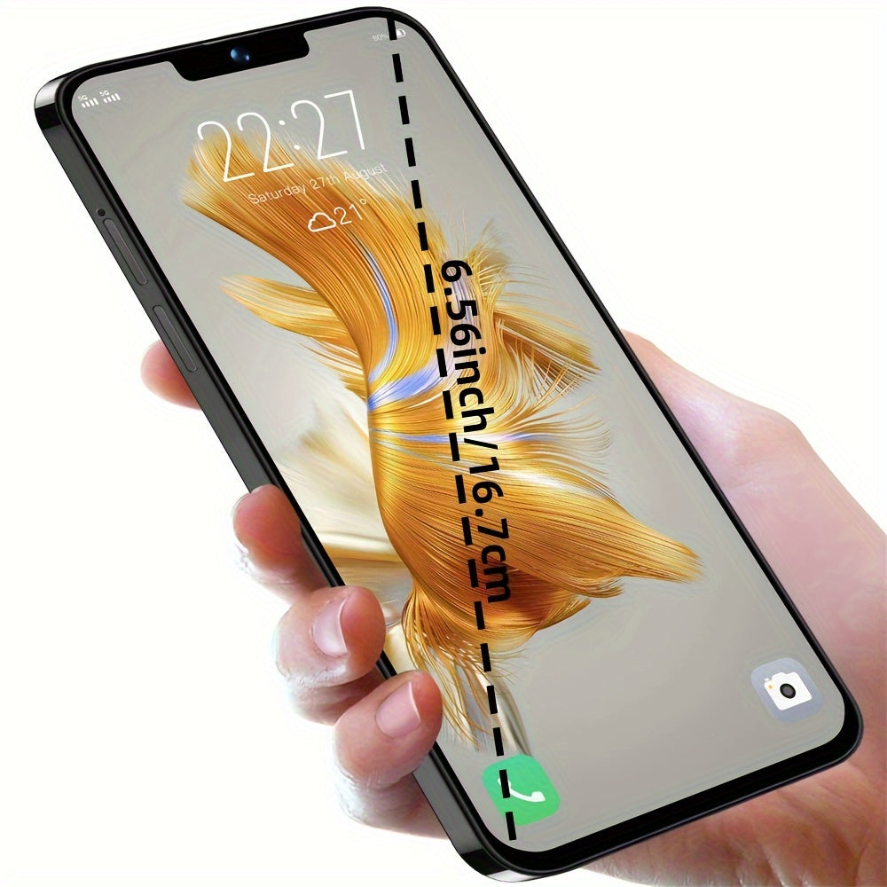 Smartphone Compatible With Android, Memory 2GB+16GB, 6.53 Inches, 4G FDD/TDD, MTK6737 Quad-Core CPU, All-In-One, Front Camera 5 Million Pixels + Rear Camera 13 Million Pixels, GCash.