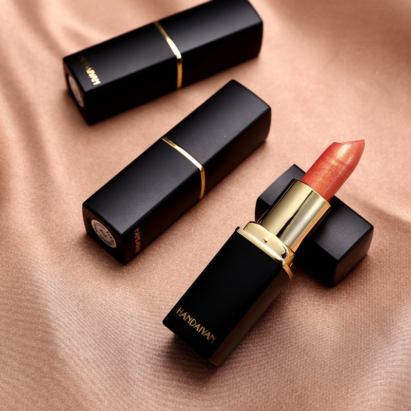 Mermaid Shiny Lipsticks - 9 Colors, Metallic Pearly Temperature Changing Lipsticks with Long Lasting Shimmer and Glitter Valentine's Day Gifts For Music Festival