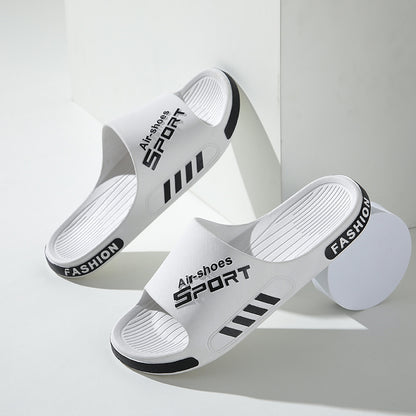 [Non-Slip PVC Slippers] Non-Slip, Wear-Resistant PVC Slippers - Men's Casual Summer Slip-On Sandals for Outdoor & Indoor Use | Outdoor Footwear | Casual Slipon Shoes | PVC Upper Sandalssuitable for Men & Women