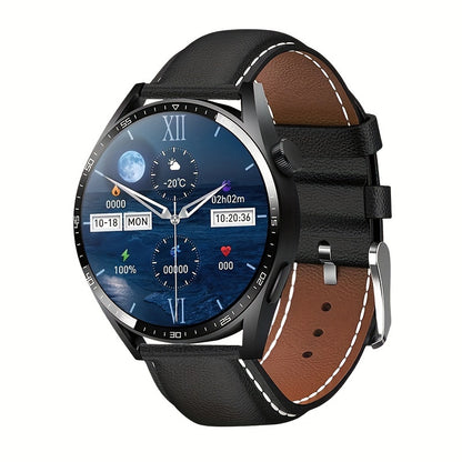 Aigo Smart Watch UM98 - 1.45" Full Touch Screen, Compatible With Android And IOS Devices, Waterproof Fitness Tracker Wearable With Sleep Monitor/Calorie Tracker/Pedometer/Distance Tracker/Magnetic Charging Watch Smartphone