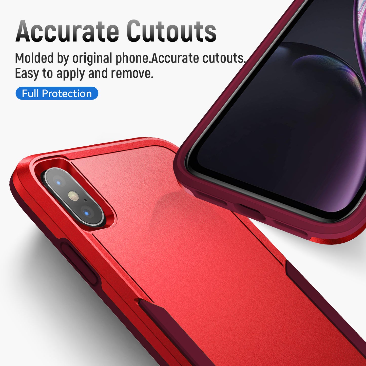 Full Protection Shockproof Case for iPhone XR/XS MAX/X/XS - Stylish