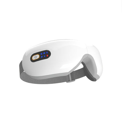 Relaxing Eye Massager - Professional Massage Equipment for Migraines and Eye Care with Heat, Music, and 5 Modes - Rechargeable Heated Eye Mask, Perfect Christmas Gift Idea for Family and Friends