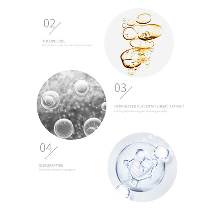 30pcs/Box Placenta Moisturizer With Hyaluronic Acid - Get Younger Looking Skin Instantly! Travel Essential