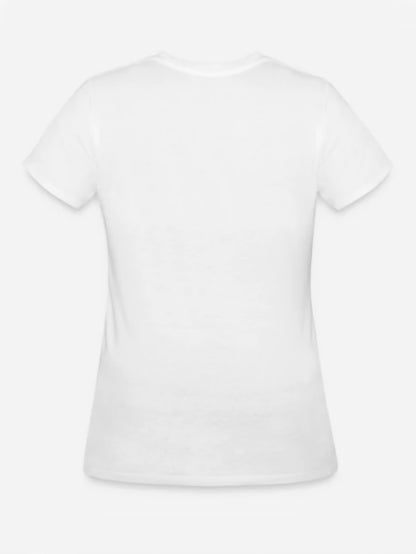 Women's Blessed Heart & Cross Print T-Shirt for Valentine's Day - Comfortable Crew Neck Short Sleeve Tee with Unique Design