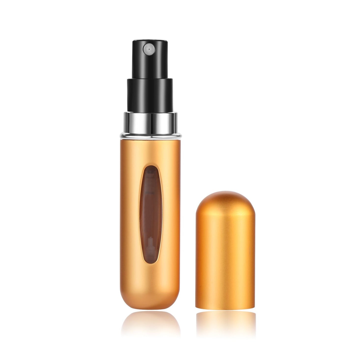 Perfume Refill Bottle Portable Mini Refillable Spray Jar Scent Pump Case Empty Cosmetic Containers Atomizer For Travel 0.17oz