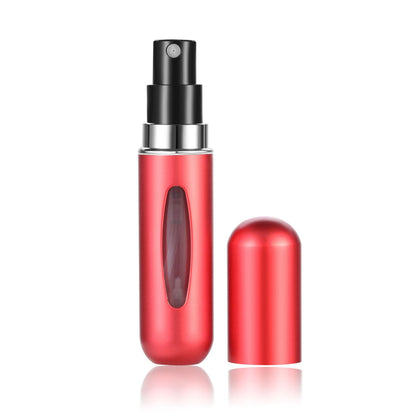 Perfume Refill Bottle Portable Mini Refillable Spray Jar Scent Pump Case Empty Cosmetic Containers Atomizer For Travel 0.17oz