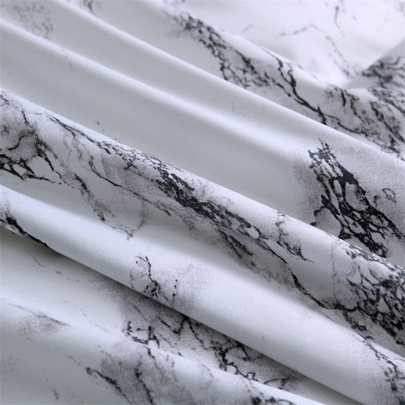 [Chemical Fiber] 3Psc Quilt Cover Three-Piece Set | 90G Chemical Fiber Brushed Printed Fabric | One Quilt Cover Plus a Pair of Pillowcases
