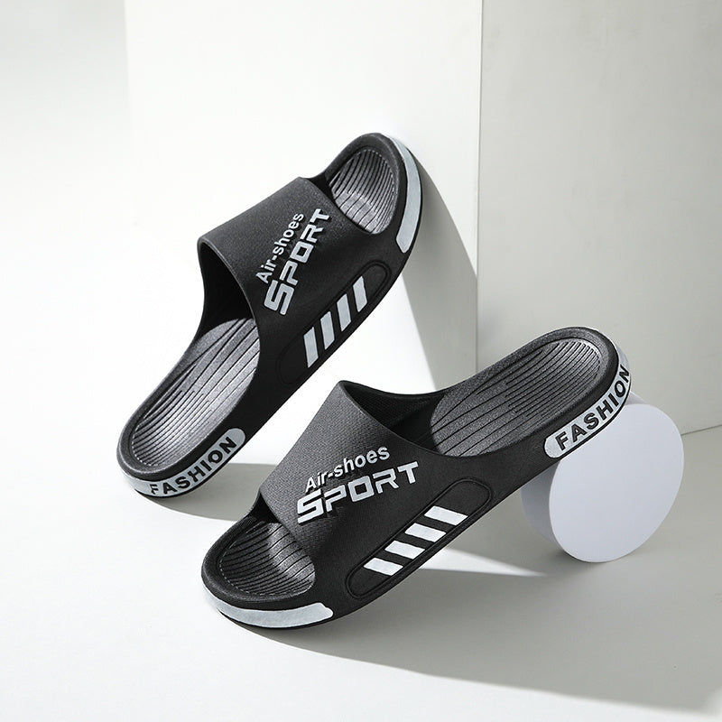 [Non-Slip PVC Slippers] Non-Slip, Wear-Resistant PVC Slippers - Men's Casual Summer Slip-On Sandals for Outdoor & Indoor Use | Outdoor Footwear | Casual Slipon Shoes | PVC Upper Sandalssuitable for Men & Women