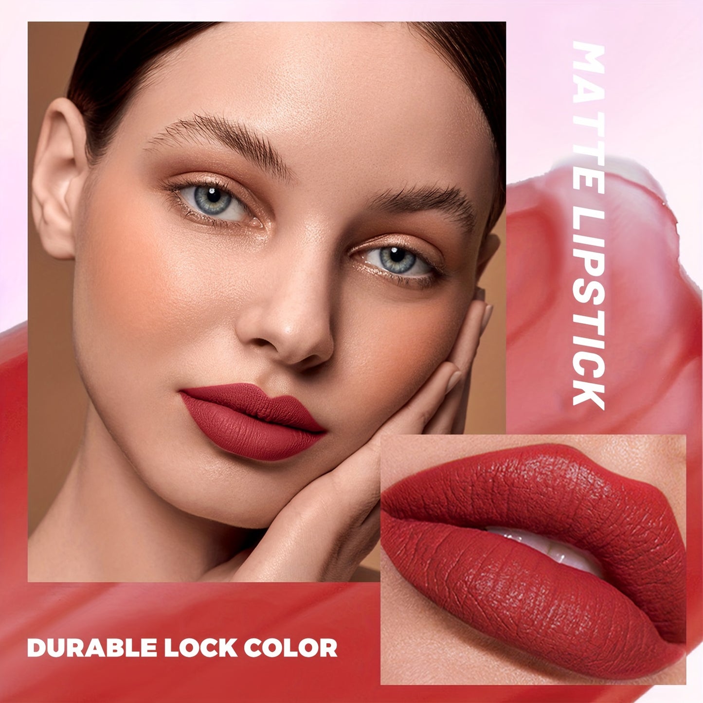 Enchanting Luxurious Matte Velvet Lip Collection - Hydrating, Long-Lasting, Seamless Finish - A Fashionable Chinese Traditional Printed Gift for Women, Perfect for Valentines Day & Lunar New Year Celebrations