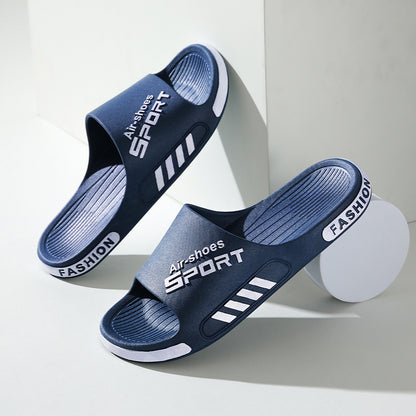 [Non-Slip PVC Slippers] Non-Slip, Wear-Resistant PVC Slippers - Men's Casual Summer Slip-On Sandals for Outdoor & Indoor Use | Outdoor Footwear | Casual Slipon Shoes | PVC Upper Sandalssuitable for Men & Women