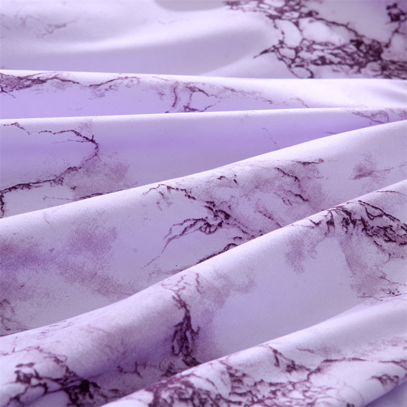 [Chemical Fiber] 3Psc Quilt Cover Three-Piece Set | 90G Chemical Fiber Brushed Printed Fabric | One Quilt Cover Plus a Pair of Pillowcases