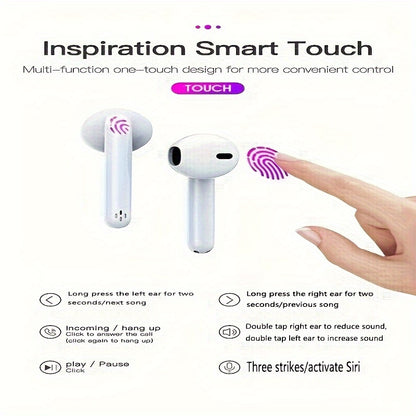 Wireless headphones suitable for all smartphone connections