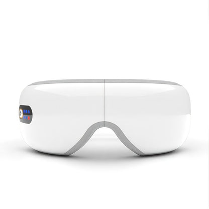Relaxing Eye Massager - Professional Massage Equipment for Migraines and Eye Care with Heat, Music, and 5 Modes - Rechargeable Heated Eye Mask, Perfect Christmas Gift Idea for Family and Friends