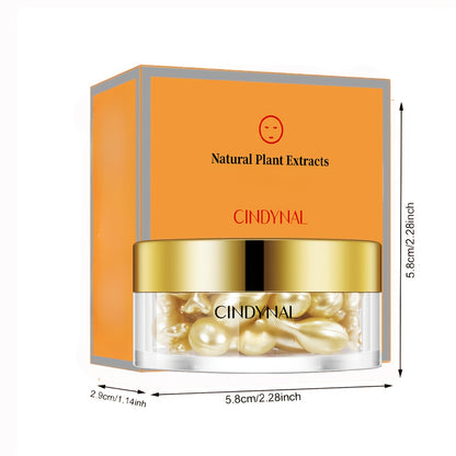 30pcs/Box Placenta Moisturizer With Hyaluronic Acid - Get Younger Looking Skin Instantly! Travel Essential