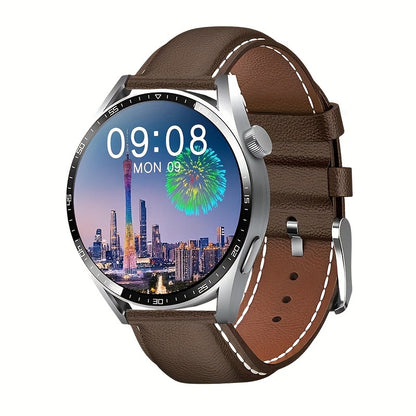 Aigo Smart Watch UM98 - 1.45" Full Touch Screen, Compatible With Android And IOS Devices, Waterproof Fitness Tracker Wearable With Sleep Monitor/Calorie Tracker/Pedometer/Distance Tracker/Magnetic Charging Watch Smartphone