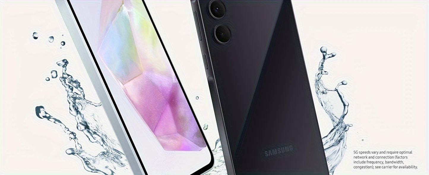 Samsung Galaxy A55 5G A556E 8+256GB Android Smartphone, Unlocked For All Carriers, Awesome Iceblue