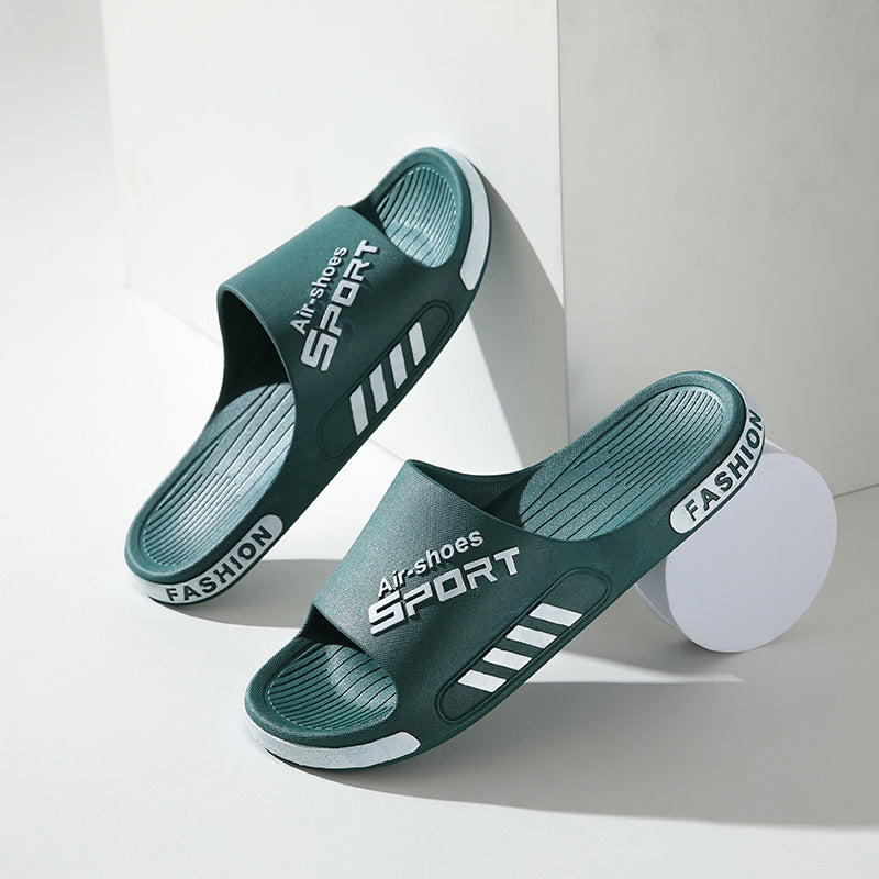 [Non-Slip PVC Slippers] Non-Slip, Wear-Resistant PVC Slippers - Men's Casual Summer Slip-On Sandals for Outdoor & Indoor Use | Outdoor Footwear | Casual Slipon Shoes | PVC Upper Sandalssuitable for Men & Women