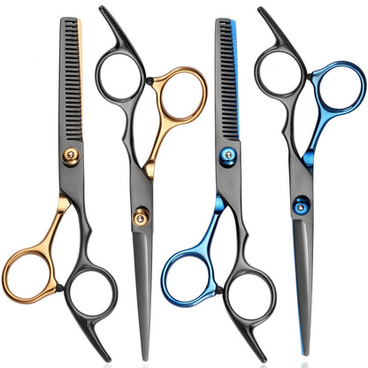 1pc Professional Barber Scissors, Hair Cutting Scissors, Hair Thinning Shears, Salon Hairdressing Scissors