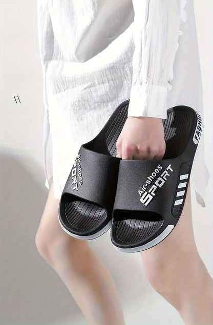 [Non-Slip PVC Slippers] Non-Slip, Wear-Resistant PVC Slippers - Men's Casual Summer Slip-On Sandals for Outdoor & Indoor Use | Outdoor Footwear | Casual Slipon Shoes | PVC Upper Sandalssuitable for Men & Women