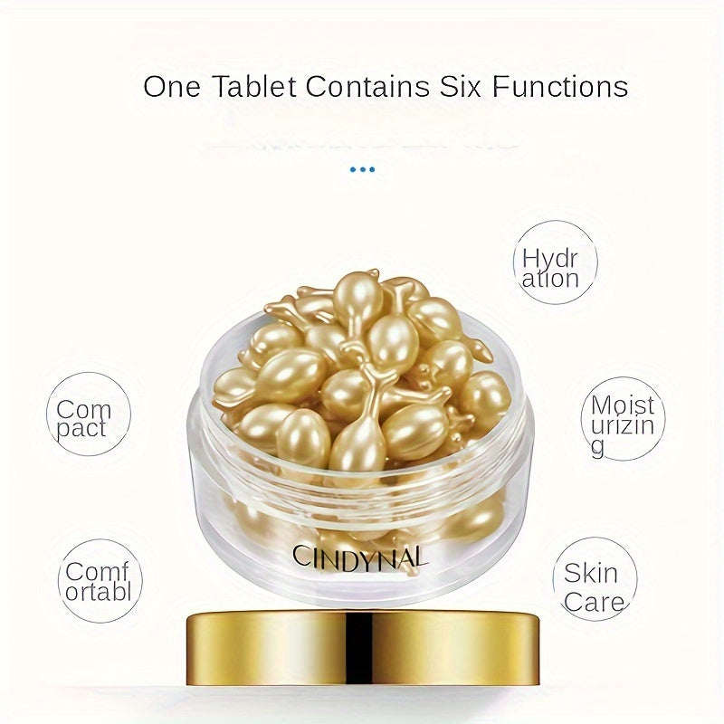 30pcs/Box Placenta Moisturizer With Hyaluronic Acid - Get Younger Looking Skin Instantly! Travel Essential