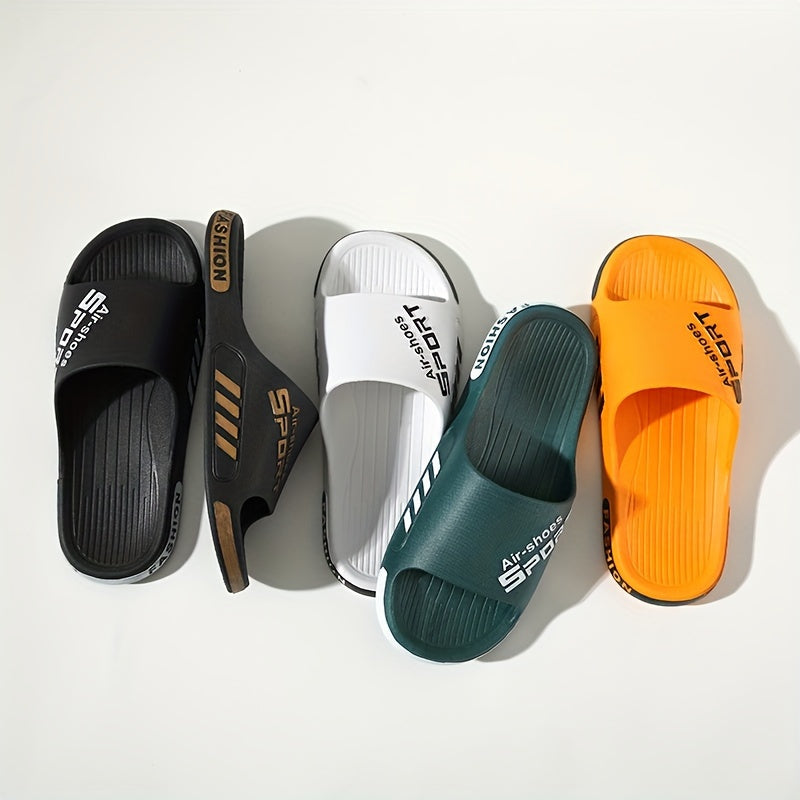 [Non-Slip PVC Slippers] Non-Slip, Wear-Resistant PVC Slippers - Men's Casual Summer Slip-On Sandals for Outdoor & Indoor Use | Outdoor Footwear | Casual Slipon Shoes | PVC Upper Sandalssuitable for Men & Women
