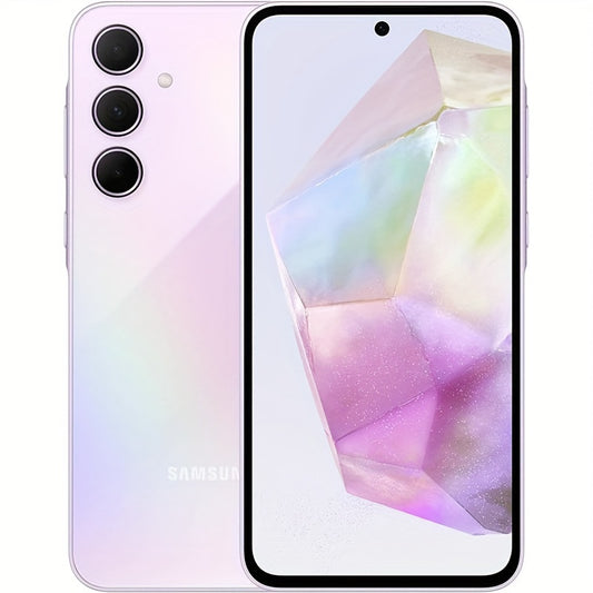 Samsung Galaxy A35 5G A356E 8+256GB Android Smartphone, Unlocked for all carriers, Awesome Lilac
