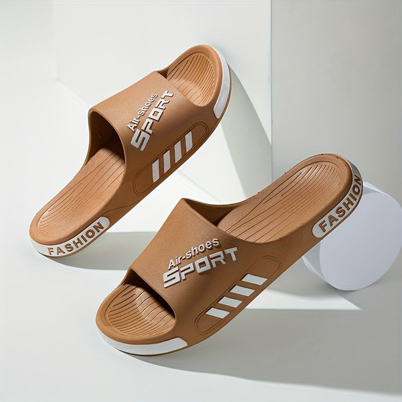 [Non-Slip PVC Slippers] Non-Slip, Wear-Resistant PVC Slippers - Men's Casual Summer Slip-On Sandals for Outdoor & Indoor Use | Outdoor Footwear | Casual Slipon Shoes | PVC Upper Sandalssuitable for Men & Women