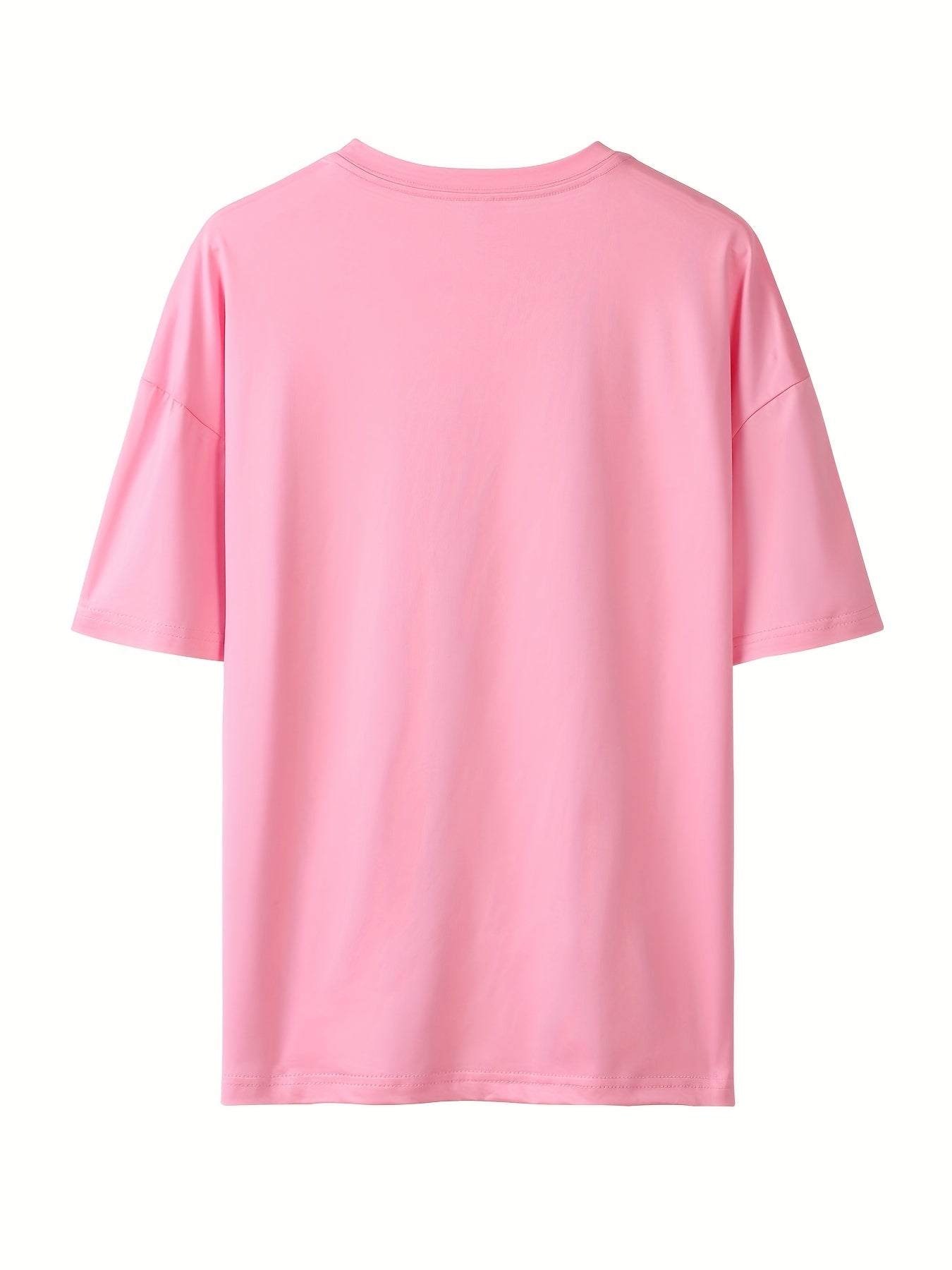 2-Piece Faith & Cross Print Crew Neck Short Sleeve T-Shirt & Shorts Set - Soft Mid-Elasticity Polyester Knit Fabric, Striped Pattern, Positioning Printing, Perfect for Spring & Summer Casual Wear