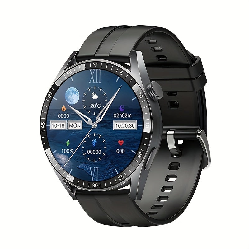 Aigo Smart Watch UM98 - 1.45" Full Touch Screen, Compatible With Android And IOS Devices, Waterproof Fitness Tracker Wearable With Sleep Monitor/Calorie Tracker/Pedometer/Distance Tracker/Magnetic Charging Watch Smartphone