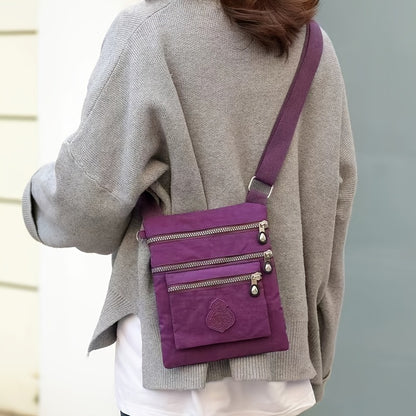 [Casual Crossbody Bag] Lightweight Crossbody Small Bag | Women's Casual Travel Close-Fitting Coin Purse Nylon Cloth