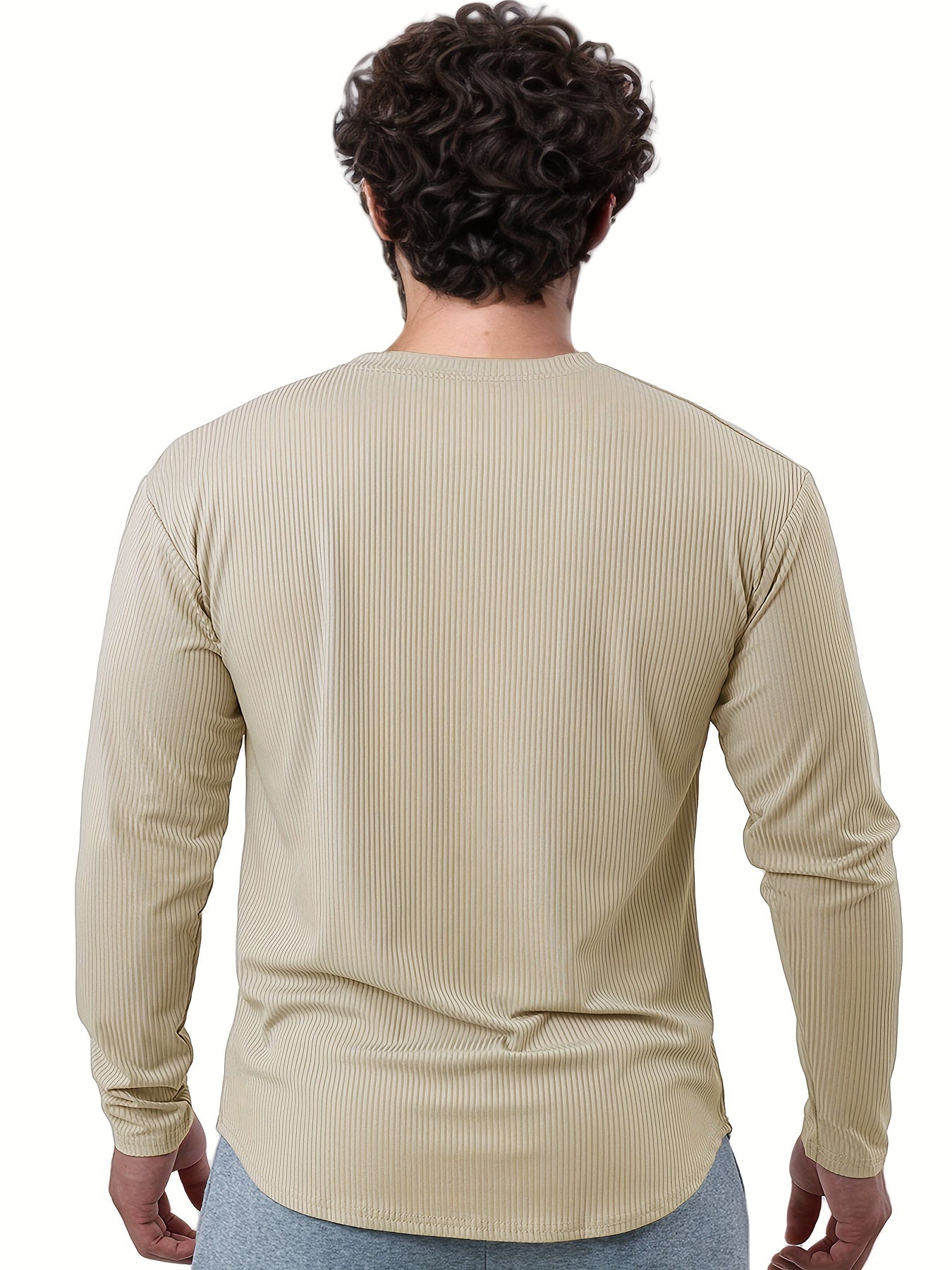 Men'S Quick-Dry Stretch Athletic Long Sleeve T-Shirt - Slim Fit Basketball Training Top with Letter Print, Breathable High-Elasticity Fabric for Spring & Fall Sports, Workout Shirts