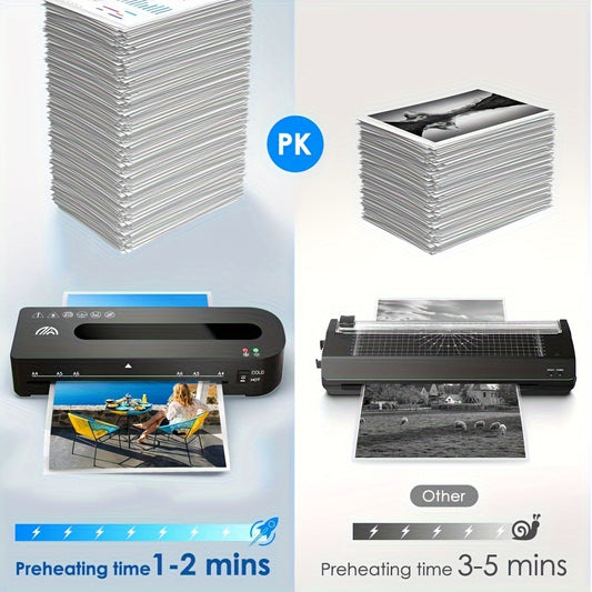 High Quality A4 Cold Hot Laminator Machine For School Office Home Suitable For U