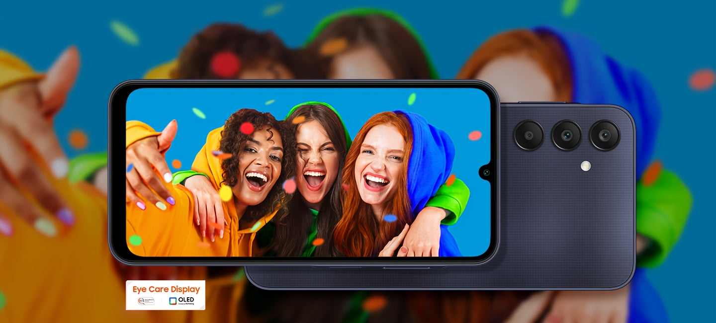 Samsung Galaxy A25 5G, 8 RAM 256 ROM, Dual Sim Android Smartphone, Unlocked, Black