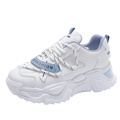 Forlea's Retro Girls Sneaker Shoes Lightweight and Height Increasing Flat Heel Walk Shoes for Women Summer & Winter