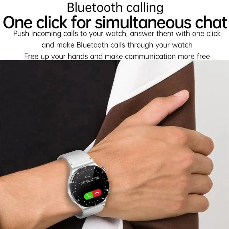 BW0382 Qw33 New High Quality Round Smart Watches Men Sports Fitness Montre Intelligente Reloj Watches for Android Ios Smartwatch