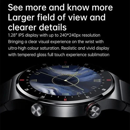 BW0382 Qw33 New High Quality Round Smart Watches Men Sports Fitness Montre Intelligente Reloj Watches for Android Ios Smartwatch