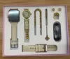 2024 Montre Ensemble Pour Les Femmes A58 PLUS 8 En 1 2 Sangle Anneau Boucle D'oreille Ecran Tactile Dames Montre Intelligente