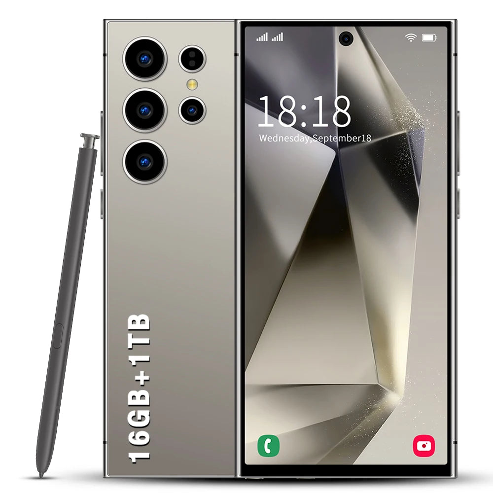 Multi-languages Unlocked S24 ultra 5G Hot Sale Mobile Phone With Dual SIM Cards