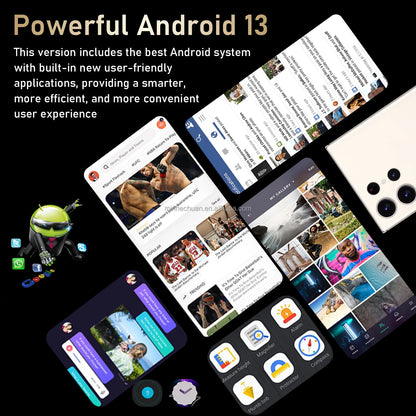 2024 New Original S24 ultra 5g Smartphone 16GB+1TB 7.3 Inch Cellphones Android 13.0 Gaming Mobile Phones