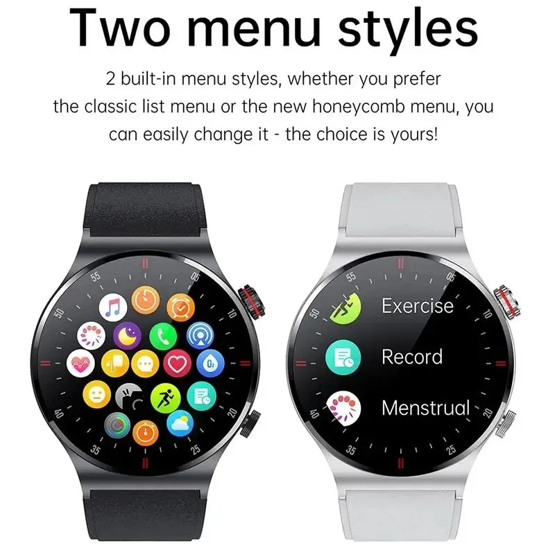 BW0382 Qw33 New High Quality Round Smart Watches Men Sports Fitness Montre Intelligente Reloj Watches for Android Ios Smartwatch