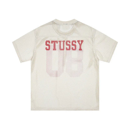 Classic Basic Men's Women's Summer Sports Leisure Jersey Simple Commuter Joker Letter Printing Short Sleeves Solid Street New