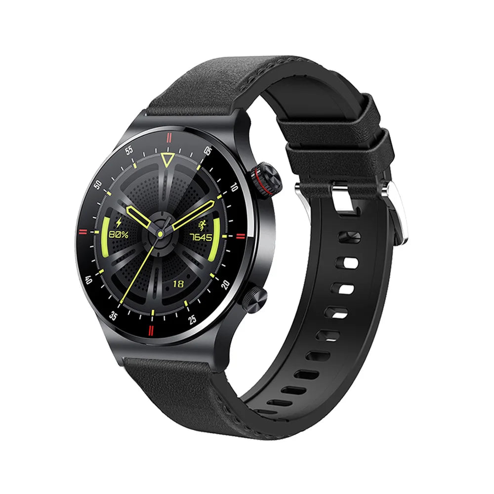 BW0382 Qw33 New High Quality Round Smart Watches Men Sports Fitness Montre Intelligente Reloj Watches for Android Ios Smartwatch